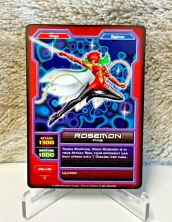2004 Digimon TCG Hybrid Warriors 1st Edition - Rosemon DM-132 Non Holo - Image 1