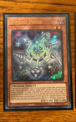 Yu-Gi-Oh! Spright Pixies - BLTR-EN077 - Ultra Rare - 1st Edition NM Card - Image 1