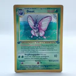Pokemon TCG Karte - Omot 13/64 Holo - Dschungel - Deutsch 1. Edition - Image 1