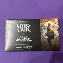 Secret Lair x Avatar The Last Airbender One with the Elements ~ Rainbow FOIL! - Image 1