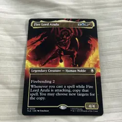 Fire Lord Azula 0334 Borderless Avatar: The Last Airbender Magic The Gathering - Image 2