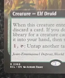 Formidable Speaker Magic The Gathering: Lorwyn Eclipsed MTG Nonfoil Extended Art - Image 4