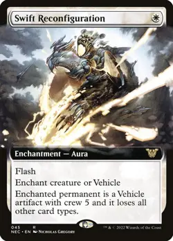 ~1x Swift Reconfiguation EXTENDED x1 ~NM~ NEC Magic the Gathering MtG~ - Image 1