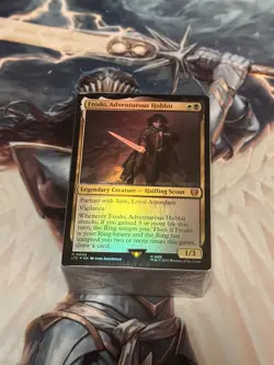 Food and Fellowship Commander Deck Lord of the Rings Tales - MTG - No Box - Image 1