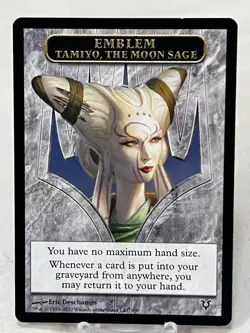 Emblem - Tamiyo, the Moon Sage - Avacyn Restored ~LP~ Magic The Gathering MTG - Image 1
