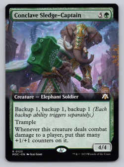 Conclave Sledge-Captain Extended Art - Commander: March of Machine MTG - Image 1