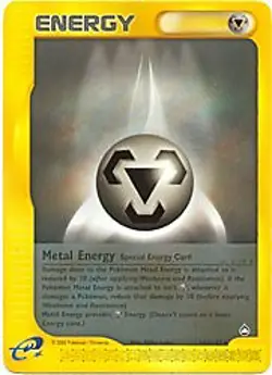 Pokemon Aquapolis 143/147 Metal Energy Card - Image 1