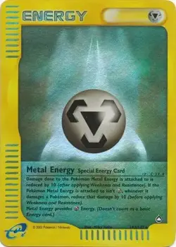 Metal Energy - 143/147 - Pokemon Aquapolis Reverse Holo Rare Card LP - Image 1