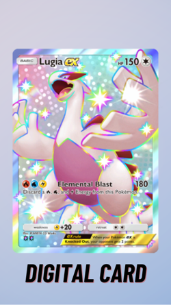 Lugia EX Shiny Fantastical Parade Pokemon TCG Pocket 2 Star ⭐⭐ (English) - Image 1