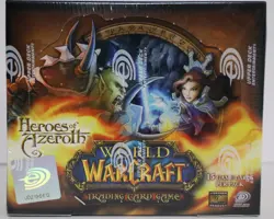 World of Warcraft Heroes of Azeroth Booster Box 2006 - Factory Sealed/Near Mint - Image 1