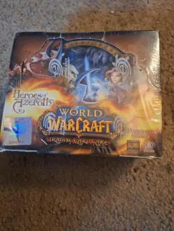 World of Warcraft WOW TCG Heroes of Azeroth Booster Box (24 Pack) Factory Sealed - Image 1
