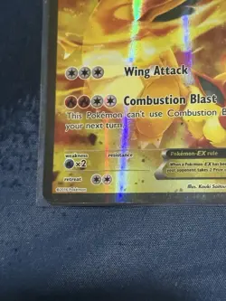Pokemon TCG Basic Charizard EX XY121 Black Star Promo Trading Card - Image 4