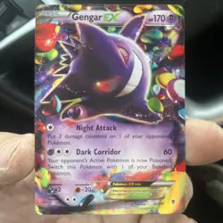 Pokemon Gengar EX 34/119 - XY Phantom Forces - Holo - Image 1