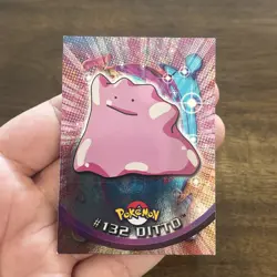 Pokemon Card TCG Topps Ditto #132 Holo Foil Vintage Old School Banger Nintendo - Image 1