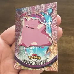 Pokemon Card TCG Topps Ditto #132 Holo Foil Vintage Old School Banger Nintendo - Image 3