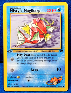 Misty's Magikarp 1st Edition Gym Challenge NM 88/132 Regular Pokemon Common - Image 1