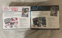 Pokemon TCG Black Bolt & White Flare Pokemon Center ETB Set Sealed - Image 2