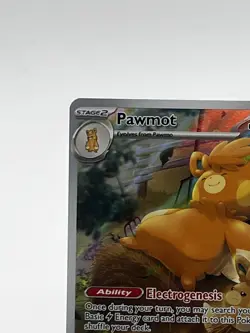 2023 Pokemon Scarlet & Violet Pawmot 209/198 NM - Image 3