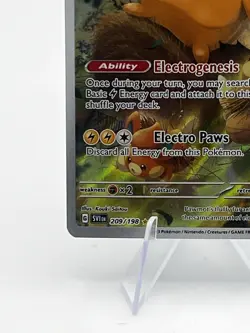 2023 Pokemon Scarlet & Violet Pawmot 209/198 NM - Image 4