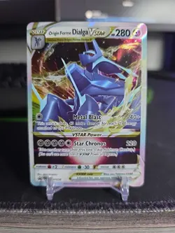 Origin Forme Dialga VSTAR SWSH256 Black Star Promo Pokemon 2022 Sword Shield NM - Image 1