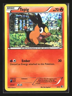 Pokemon TEPIG 3/12 Holo (2011 McDonalds Promo) LP/Light Play - Image 1