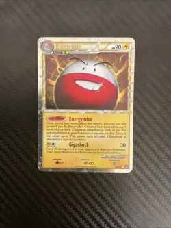 Pokemon Electrode (Prime) 93/102 Triumphant Holo LP - Image 1