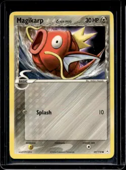 2006 Pokemon EX Holon Phantoms Magikarp Delta Species #69/110 - Image 1