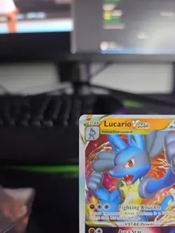 Pokemon Lucario VSTAR SWSH214 Black Star Promos Ultra Rare Holo NM - Image 2