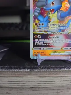 Pokemon Lucario VSTAR SWSH214 Black Star Promos Ultra Rare Holo NM - Image 3