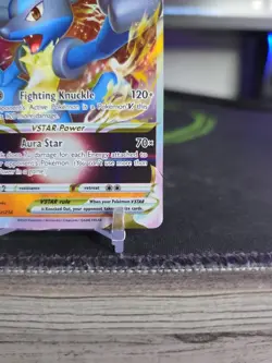 Pokemon Lucario VSTAR SWSH214 Black Star Promos Ultra Rare Holo NM - Image 4