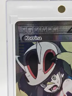 2014 POKEMON XY FURIOUS FISTS #111 FULL ART/KORRINA LP - Image 3