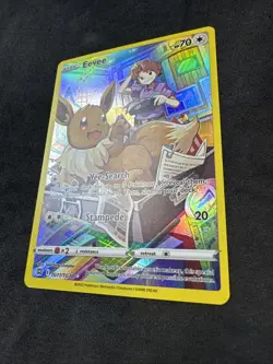 Eevee TG11/TG30 Pokemon Brilliant Stars Trainer Gallery Ultra Rare Holo NM - Image 3