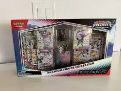 Pokemon Prismatic Evolutions Premium Figure Collection New & Sealed - Image 1