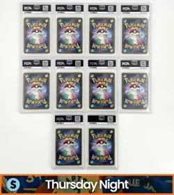 POKEMON TERASTAL FESTIVAL JPN EEVEELUTION SPECIAL ART RARE PSA 10 SET SEQUENTIAL - Image 2