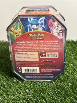 Pokemon TCG Sylveon GX Evolution Celebration Tin 2018 NEW/SEALED - Image 2