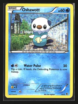 Pokemon OSHAWOTT 4/12 Holo (2011 McDonalds Promo) LP/Light Play - Image 1