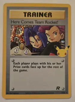 HERE COMES TEAM ROCKET! - POKEMON - CELEBRATIONS - 15/82 - NM - Image 1