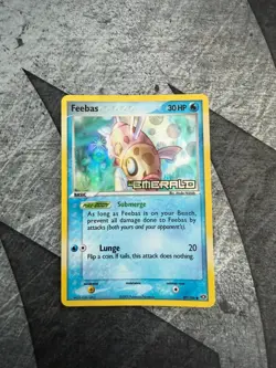 Feebas Emerald 49/106 Reverse Holo Stamped Pokemon TCG - LP - Image 1