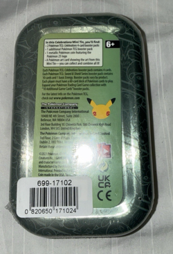 Pokemon TCG Unova Celebrations Mini Tin - Sealed - Image 4