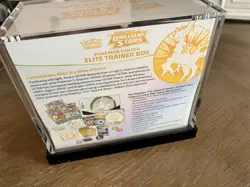 Pokemon Center Brilliant Stars ETB, New/Sealed, with Dinavio Acrylic Case - Image 4