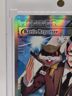 Pokemon Battle Reporter Furious Fists 109/111 Holo Full Art NM - Image 3