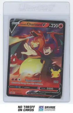2021 Pokemon Sword&Shield Celebrations Collection Promo Black Star Lance's - Image 1