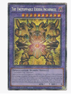 The Unstoppable Exodia Incarnate - MP25-EN008 - Starlight Rare YuGiOh - Image 1