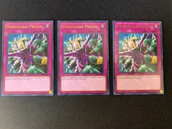 Yu-Gi-Oh! x3 Dimensional Prison (MAGO-EN158) Maximum Gold 1st Ed NM - Image 1