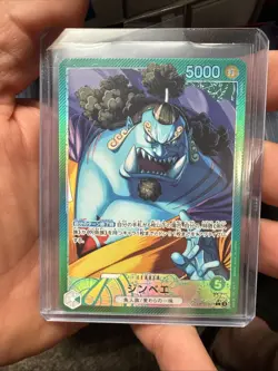 Jinbe OP11-021 L Parallel One Piece Card Game TCG card Japanese - Image 2
