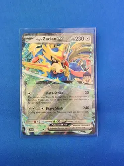 Pokemon TCG - Hop's Zacian ex 111/159 Sv09: Journey Together Holo - Image 1
