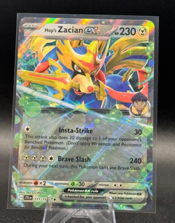 Pokemon TCG Hop's Zacian ex 111/159 Sv09: Journey Together Holo - Image 1