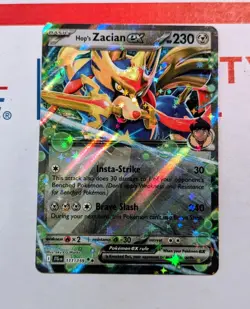Hop’s Zacian EX Double Rare 111/159 - SV09: Journey Together - Pokemon TCG NM - Image 1