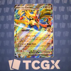 Pokemon - Hop's Zacian ex - 111/159 - SV09: Journey Together - Holo NM - Image 1