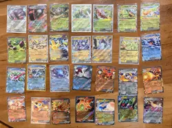 Pokemon Lot Of 104 Cards-Full Arts, Ex’s, Sir’s, V, V Star, Trainer Jap/eng - Image 1